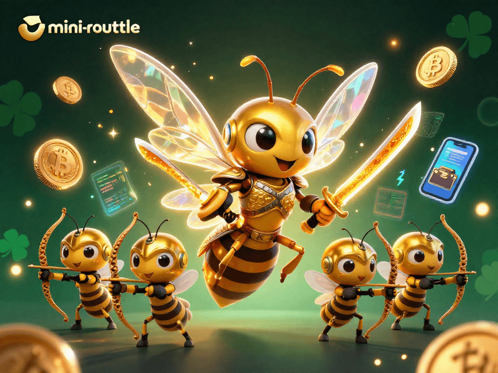 Engaging mini-roulette game illustrated with vibrant characters in a dynamic casino scene.