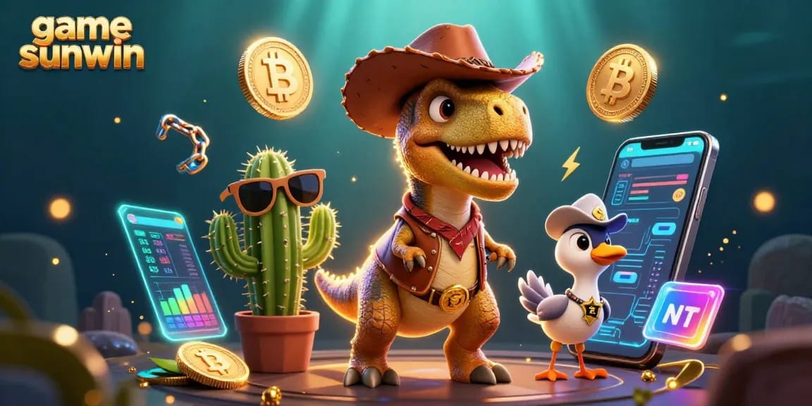 Engage with game sunwin through thrilling spins and adventures in a dynamic casino scene.