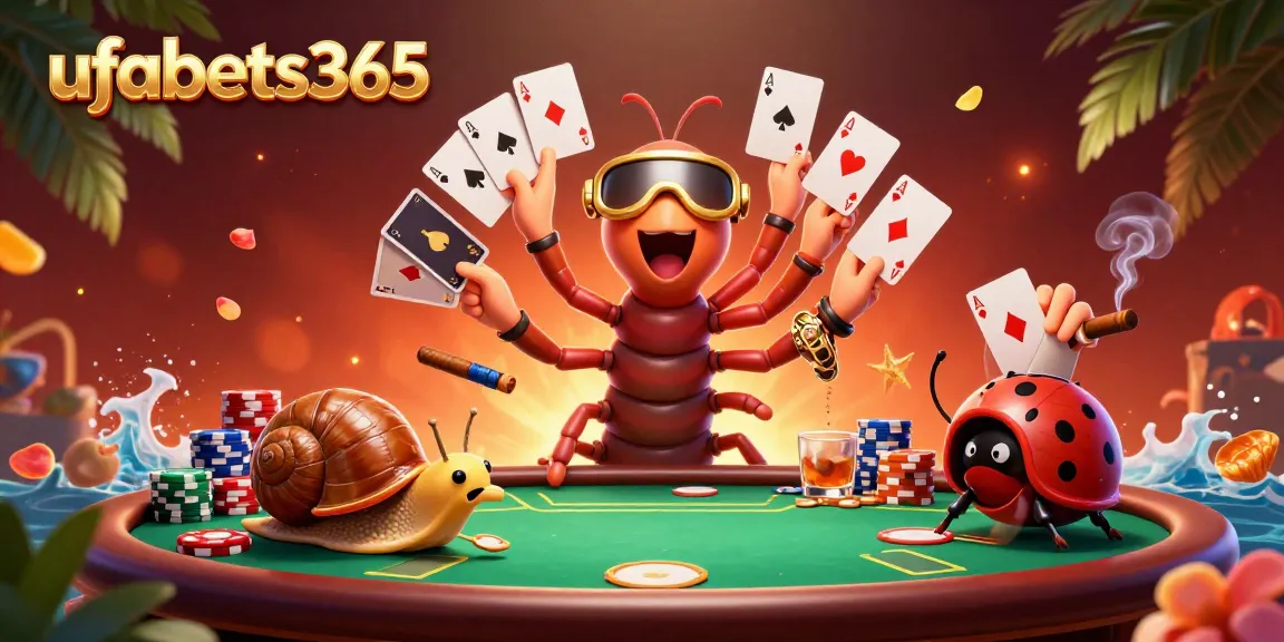 Experience thrilling card games at ufabets365 with a lively millipede dealer and high-rollers!