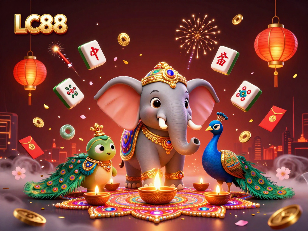 Experience the joy of winning at LC88 with vibrant casino themes featuring dynamic game elements.