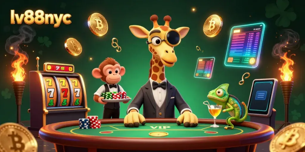 Experience gaming excitement at lv88nyc with vibrant characters and dynamic slot action.