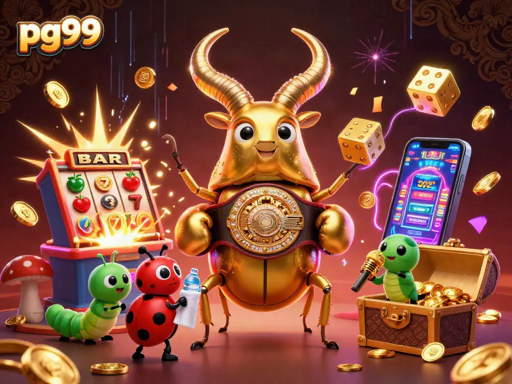 Experience thrilling wins with pg99 in a vibrant jackpot scene filled with excitement!
