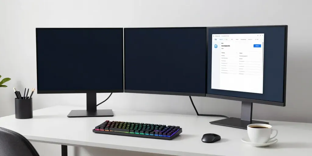 Buy .co.uk domain in an advanced software development workspace featuring modern coding tools and technology interfaces.