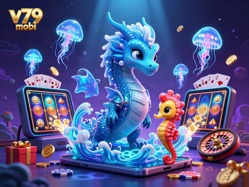 Experience thrilling gameplay with v79 mobi's enchanting dragon and magical casino elements.