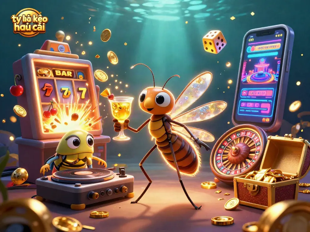 Experience tỷ lệ kèo nhà cái with vibrant casino elements and dynamic illustrations.