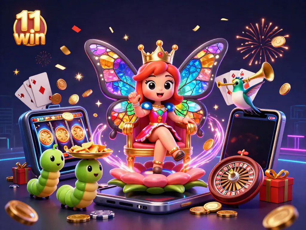 Experience winning excitement at 11 win with vibrant casino games and spectacular 3D illustrations.