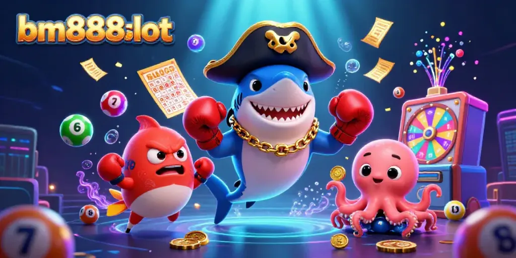 Engage with winning opportunities at bm888slot featuring animated casino characters and vibrant gaming elements.