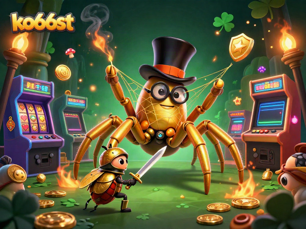 Experience thrilling gameplay at ko66st with a vibrant online casino scene featuring dynamic game elements.
