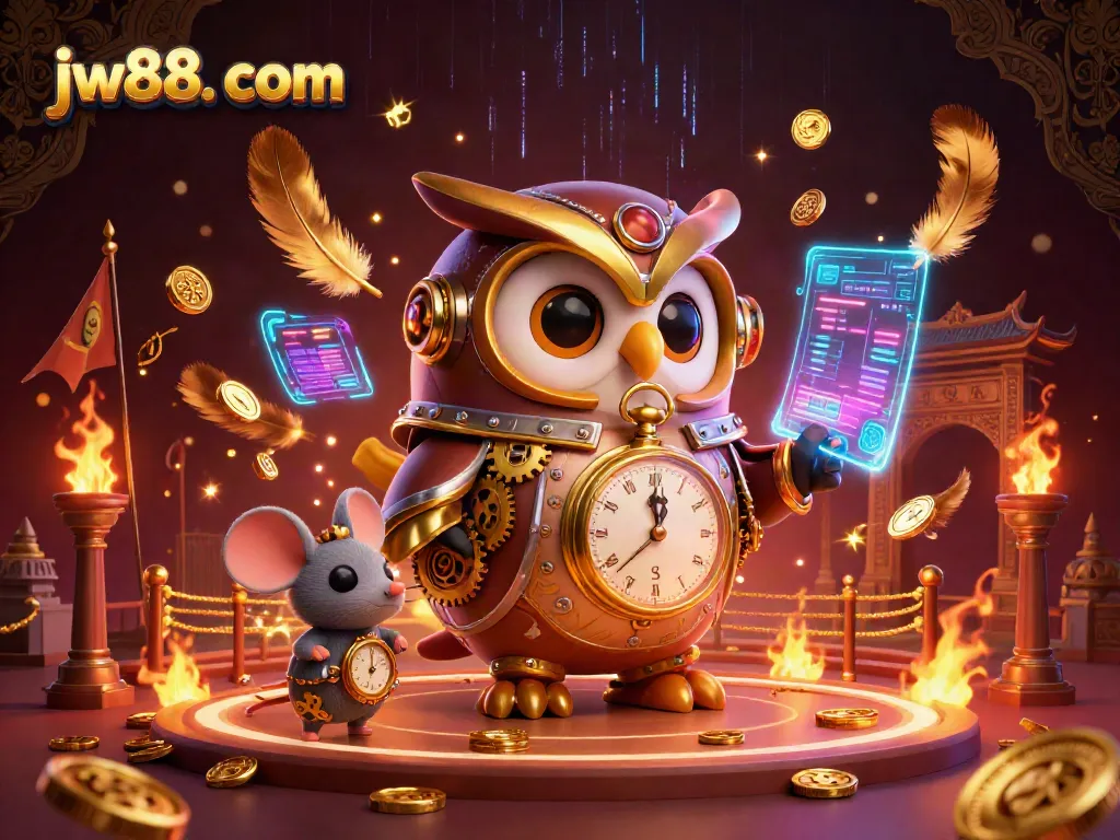 Experience thrilling gambling adventures with jw88. com in a fantastical casino setting.