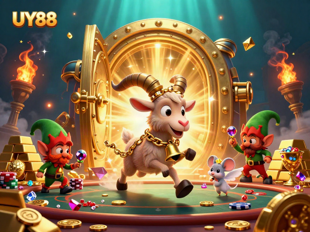 Experience thrills at UY88 Casino with Krampus, lucky charms, and festive mayhem!