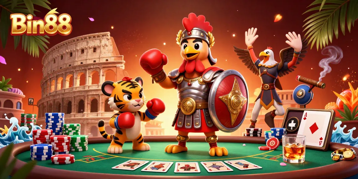 Experience thrilling gameplay at Bin88 with dynamic poker action and engaging elements.