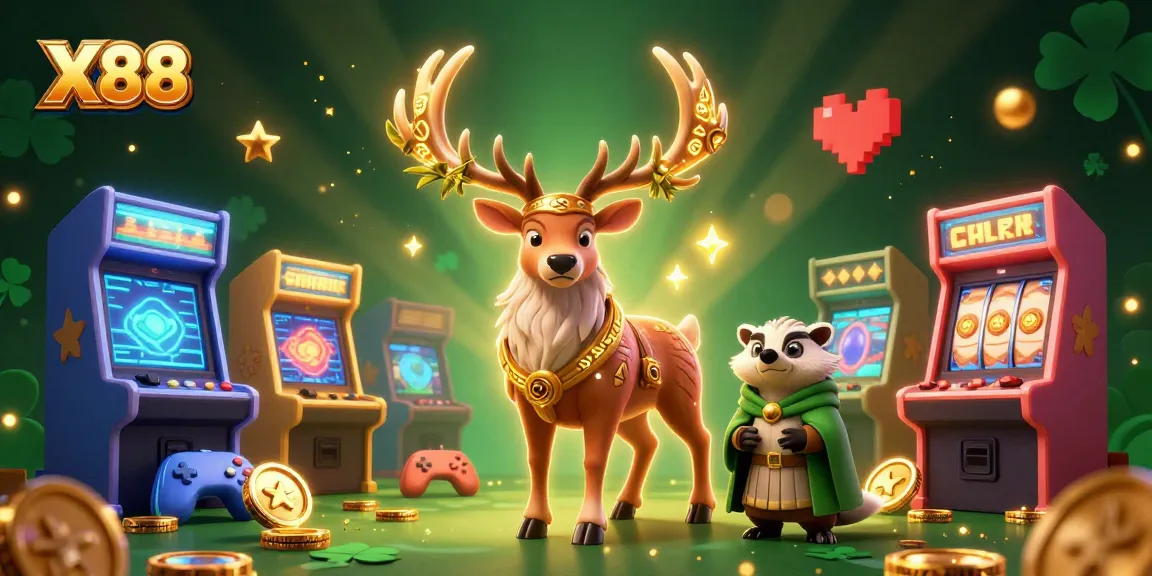 X88 illuminates a vibrant casino world with dynamic characters and interactive slot elements.