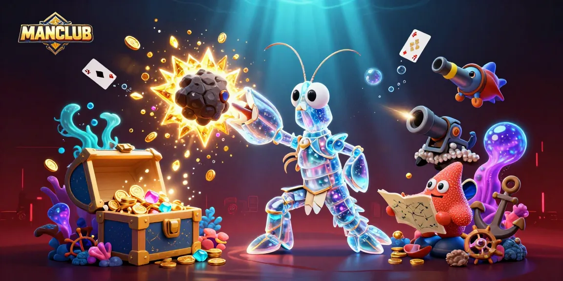 Experience gaming thrills with MANCLUB's vibrant slot action and treasure-filled adventures.