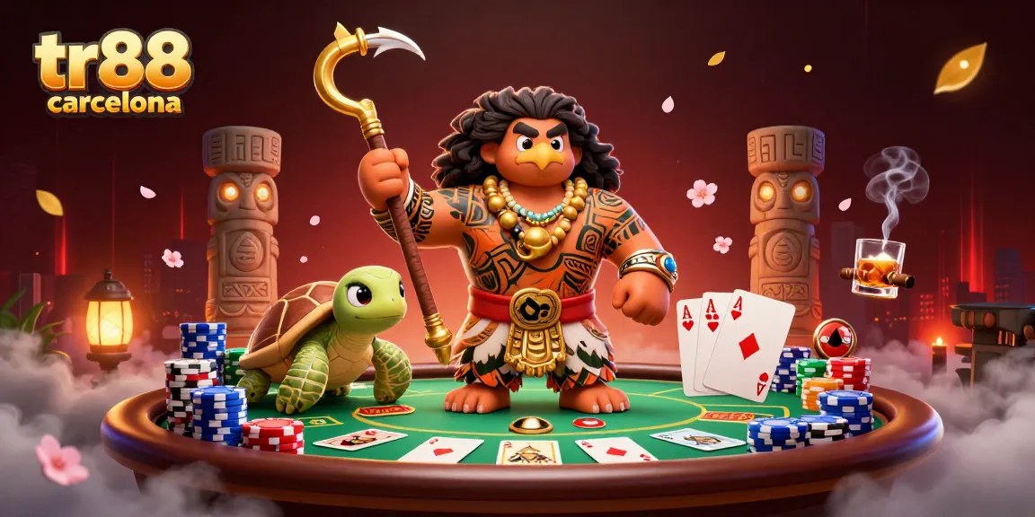 Engage with thrilling games at tr88 barcelona featuring vibrant casino elements and dynamic characters.
