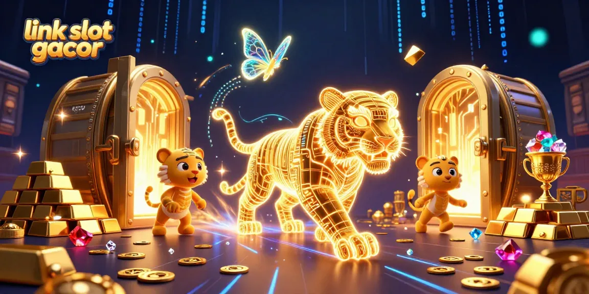 Engage with the link slot gacor, exploring a vibrant digital casino scene brimming with treasures.
