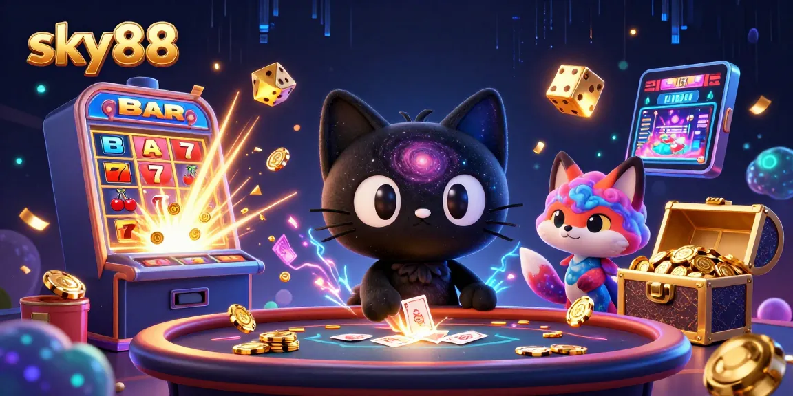 Sky88 offers a thrilling cosmic casino experience with vibrant characters and exhilarating game elements.