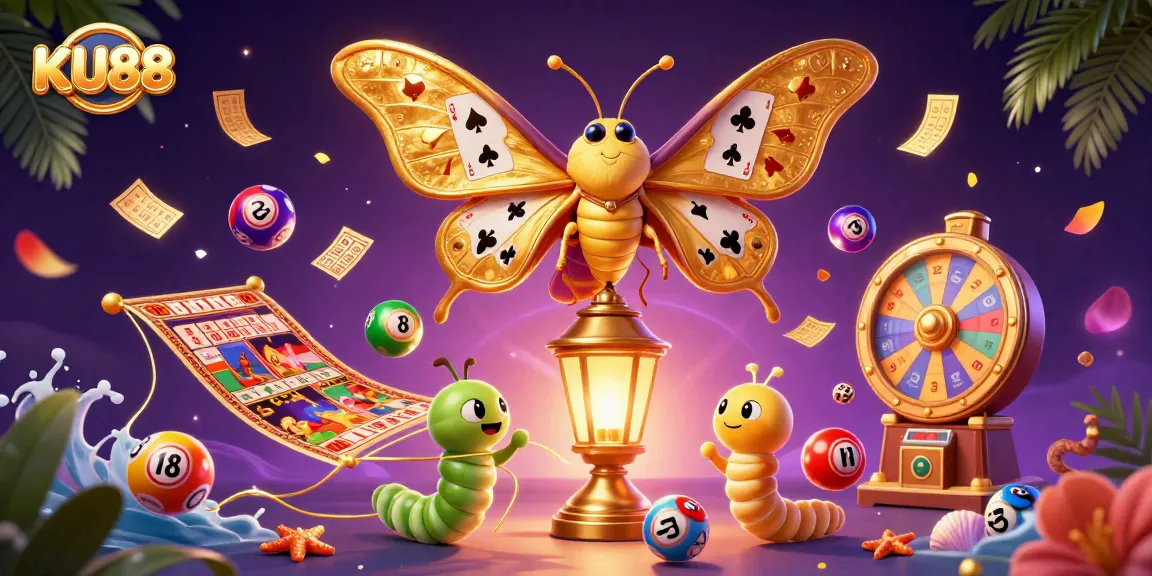 Play exciting games at KU88, where vibrant casino elements meet stunning visuals in 3D.