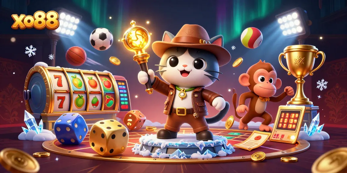 Experience the thrill of winning at xo88 with a vibrant casino adventure scene.