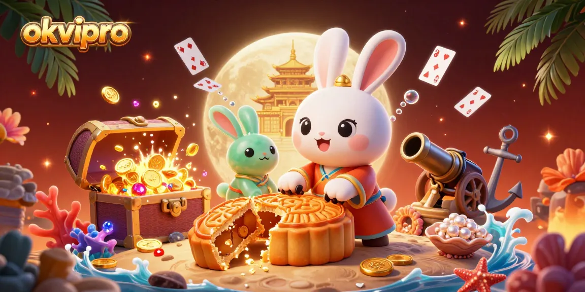 Experience the thrill of play at okvipro with its vibrant 3D casino elements and engaging visuals.