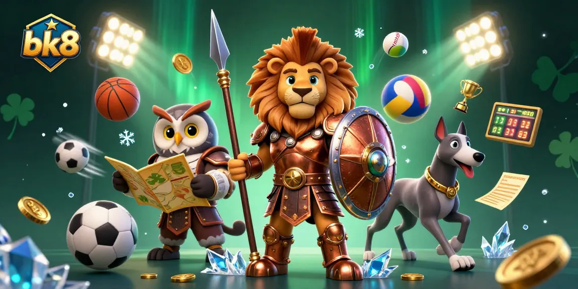 Experience the thrill of bk8 with vibrant sports action and expert strategies in dynamic illustration.