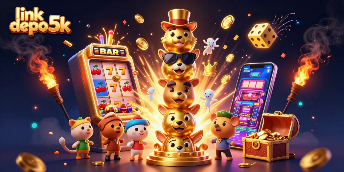 Experience exhilarating gaming action at link depo 5k with dynamic slot machines and golden treasures.