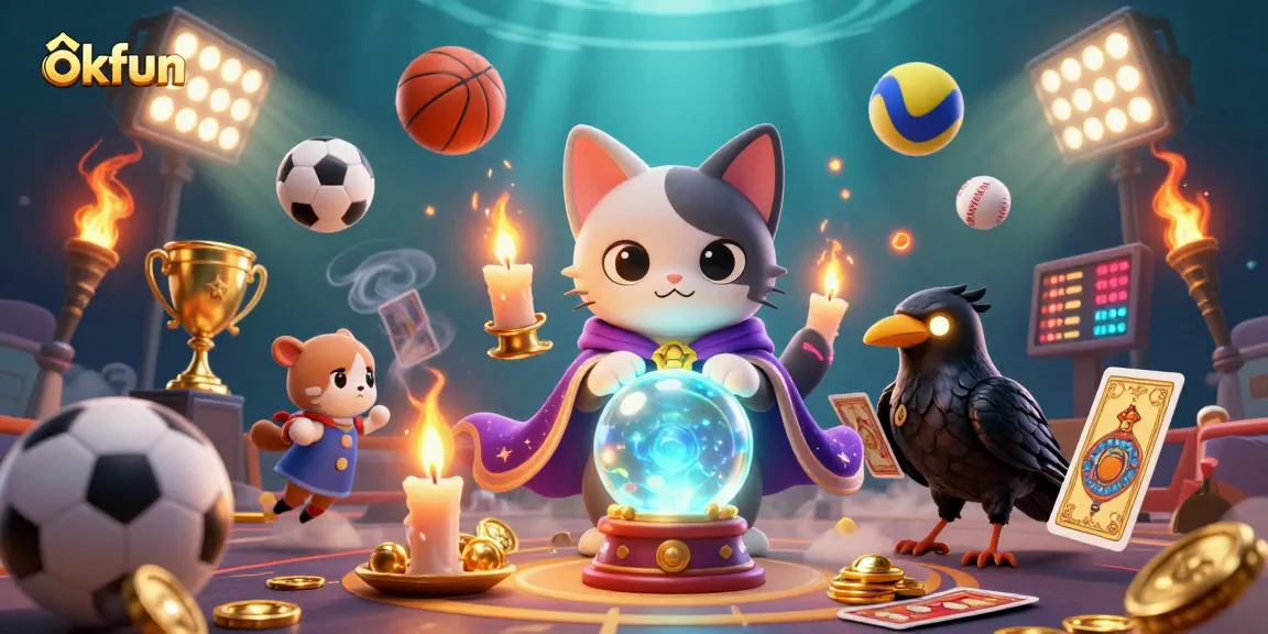 Engage with okfun's spirited gaming action featuring dynamic sports elements and mystical characters.