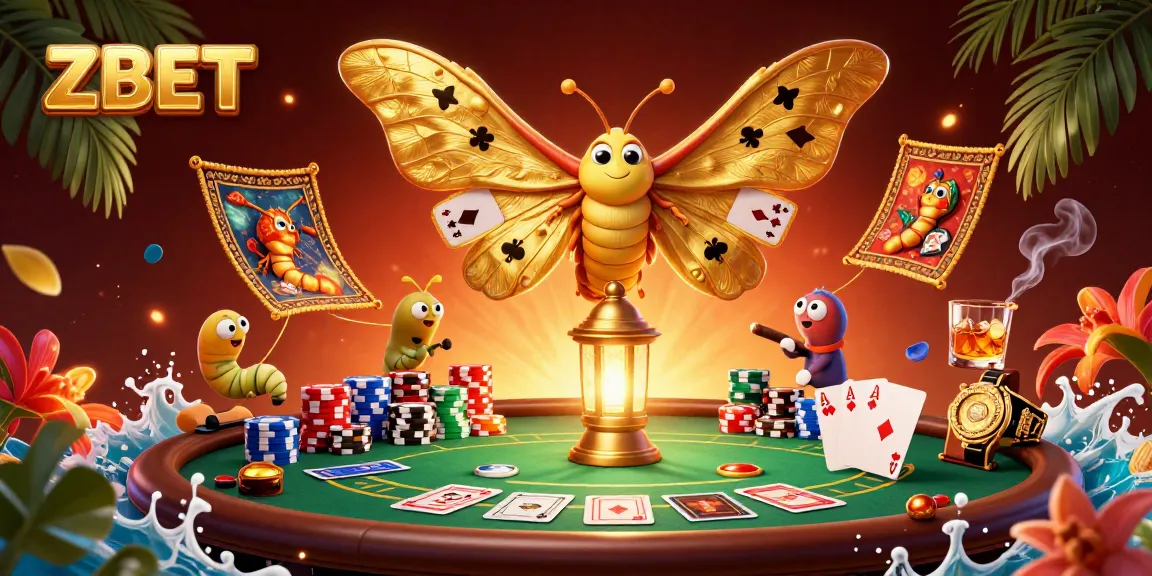 Experience thrilling gaming with ZBET's vibrant casino scene featuring poker and exotic elements.